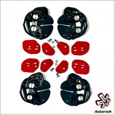 Asterisk V2 Hinge Assembly KIT DX+SX
